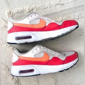 Women’s Preppy nike air max SC shoes, orange and pink size 8